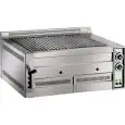 GRIGLIE PIETRA LAVICA B - Predisposta per metano - Mod. B 80 - Griglia di cottura in ghisa smaltata opaca - Potenza 17 kW - Alimentazione METANO-GPL - Dim. cm L 81 x P 70 x h 38 - Norma CE