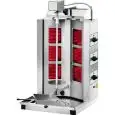 GYROS MACCHINA CUOCI KEBAB ELETTRICA - Mod. GYR 60 - STRUTTURA IN ACCIAIO INOX - CAPACITA' CARNE Kg 10-30 - Potenza 4,2 kW - TRIFASE - Norma CE