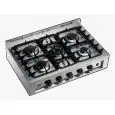 FORNELLONE 5 FUOCHI - Cod. EKP 96 - Alimentazione gas - Capacita' termica nominale piano cottura 14,3 kW - Dimensioni esterne cm. L 90 x P 62 x 26,5 h