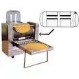 CREPIERA ELETTRICA AUTOMATICA - MOD. 4Q 4x15 - N. 4 PIANI COTTURA IN GHISA QUADRATI cm 15X15 - DIMENSIONI cm L 46 X P 60 X h 45 - ALIMENTAZIONE V 230/50-60Hz MONOFASE - POTENZA W 2300 - NORMA CE