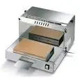 CONFEZIONATRICE - MOD. DISP R - DISPENSER A PELLICOLA TERMOSIGILLATRICE RÉTRO - Piano riscaldante cm. 29x16,5 - Rotoli film Cm. 40 - Alimentazione MONOFASE 230/50/1 - Norma CE