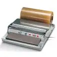 CONFEZIONATRICE - MOD. DISP S - DISPENSER A PELLICOLA - Piano riscaldante cm. 38,5x12,5 - Rotoli film Cm. 40 - Alimentazione MONOFASE 230/50/1 - Norma CE