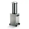 INSACCATRICE IDRAULICA VERTICALE - MOD. 122044 - Capacità cilindro Lt 15 - Diametro Cilindro cm. Ø 20 - Lunghezza cilindro cm. 49,5 - Alimentazione MONOFASE 230/50/1 - Norma CE