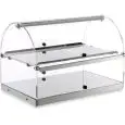 VETRINA ESPOSITIVA NEUTRA - MOD. CO63S - FIANCHI E ANTINE IN PLEXIGLASS - DIM. Cm L 50 x P 35 x h 33 - NORMA CE