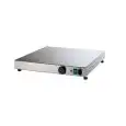 PIANO RISCALDATO - MOD. FQD61W - ALIMENTAZIONE V 230/50-60Hz MONOFASE - POTENZA W 400 - DIM. Cm L 51 x P 51 x h 6 - NORMA CE