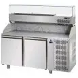 Banco pizza refrigerato in acciaio inox Tecnodom QA02M80VR