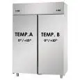 ARMADIO REFRIGERATO VENTILATO COMBINATO 1200 TN -2/+8 TN -2/+8 GN-STANDARD