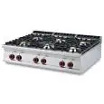 Piano cottura a gas 6 fuochi Allforfood PCT/912G linea EMME
