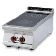 Piano cottura elettrico 2 piastre induzione Allforfood PCIT/94ET linea ELLE