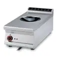 Piano cottura elettrico 1 piastra induzione wok Allforfood PCIWT/94ET linea ELLE