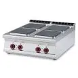 Piano cottura elettrico 4 piastre quadrate Allforfood PCQT/98ET linea ELLE
