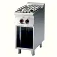 Cucina a gas 2 fuochi Allforfood PC/74GP linea ELLE