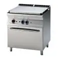 Cucina a gas tuttapiastra con forno a gas Allforfood TPF/78G linea ELLE