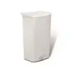 Portabox Bianco in Polipropilene - GIGANPLAST Linea UNIVERSALE - Codice 5075 - Capacità 60 lt - Dimensioni cm 40x30 - Altezza cm 67 - Imballo confezione da n. 1 Unità