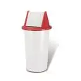 Coperchio Portabox Rosso/Blu in Polietilene - GIGANPLAST Linea ONDINA - Codice 9150M - Capacità 60 lt  - Dimensioni cm 44 - Altezza cm 25 - Imballo confezione da n. 1 Unità