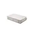 Cassetta in Polipropilene - GIGANPLAST Linea TRANSPORT - POLIPROPILENE - Codice 1875M - Dimensioni cm 60x40 - Altezza cm 11 - Imballo confezione da n. 1 Unità