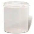 Portavivande in Polietilene - GIGANPLAST Linea SERVICE - POLIPROPILENE - Codice 5250 - Capacità 6 lt - Diametro 22 cm - Imballo confezione da n. 1 Unità