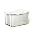 Contenitore in Polietilene - GIGANPLAST Linea DURAFLEX - Codice 8350 - Dimensioni cm 75x50 - Altezza cm 42 - Imballo confezione da n. 1 Unità
