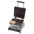 PIASTRA SINGOLA - MOD. 2351829EU - IN ALLUMINIO ANTIADERENTE FISSA - FORMA: N. 4 WAFFEL A SANDWICH cm 11,5x12,5x2,5 - Alimentazione V 230/50hz monofase - POTENZA W 2800 - DIM. Cm L 32 x P 34 x h 27,5 - NORMA CE