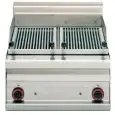 GRIGLIA TOP ELETTRICA - MOD. CW/6ET - N. 2 griglie in acciaio inox - N. 2 zone cottura - Trifase - Dimensioni: cm L 60 x P 65 x H 29 - Norma CE