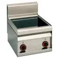Piano cottura elettrico 2 piastre in vetroceramica Allforfood PCC/4ET linea ELLE