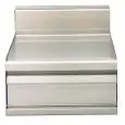 ELEMENTO NEUTRO PER CUCINA DA BANCO - MOD. PL6 -  N. 1 cassetto con n. 2 bacinelle - Dimensioni cm L 60 x P 65 x H 29 - Norma CE