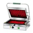 PIASTRA IN VETROCERAMICA ELETTRICA - Mod. PV 40LL - Piastra singola liscio - Piano cottura: cm 40x30 - Potenza 2000 W - 230V monofase 50-60 Hz - Norma CE