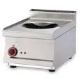 Piano cottura elettrico 1 piastra induzione wok Allforfood PCIWT/64ET linea ELLE