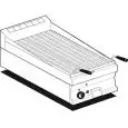 GRIGLIA A PIETRA LAVICA TOP A GAS - MOD. CWT/64G - Griglia in acciaio inox - Dimensioni: cm L 40 x P 60 x H 28 - Norma CE