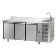 Tavolo refrigerato in acciaio inox Tecnodom UG03MGNLAL