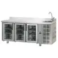 Tavolo refrigerato in acciaio inox Tecnodom UG03MPVLAL