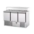 Saladette refrigerata in acciaio inox Tecnodom SLV03VD