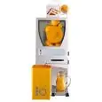 SPREMIAGRUMI IN ACCIAIO INOX - Mod. F COMPACT - CARICA MANUALE - CAPACITA' 10/12 spremute al minuto - VOLUME FRUTTA max Ø mm 70 - MONOFASE - NORMA CE
