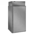 MINICELLA REFRIGERATA IN ACCIAIO INOX - Mod. ND100INXBTG - VENTILATA - CAPACITA' LT 1400 - N. 1 PORTA - GANCIERA PER CARNE - SPESSORE ISOLAMENTO 60 mm - TEMPERATURA -18°/-20°C - Dim. cm L 100 x P 100 x H 212 - Norma CE