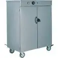 MOBILETTO SCALDAPIATTI - MOD. MS - Struttura in acciaio inox AISI 304 - Termostato regolabile +30°/+90°C - N. 1 ripiano intermedio - Alimentazione 230V/1/50-60Hz
