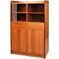 MOBILE DI SERVIZIO DA SALA ALTO - MOD. ML3170ST - Struttura e pannelli in nobilitato - N. 1 sportello + N. 1 tramoggia - N. 2 cassetti - Dim. cm L 95 x P 49 x h 144