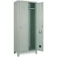 ARMADIO SPOGLIATOIO IN METALLO - MOD. CLA 35/50 - STRUTTURA MONOBLOCCO - N.1 PIANETTO IN METALLO - DIM.  CM L 70 x H 180