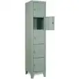 ARMADIO CASELLARIO IN METALLO - MOD. EXT 35/50/C - STRUTTURA MONOBLOCCO - DIM. Cm L 35 x H 180
