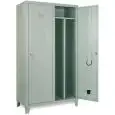 ARMADIO SPOGLIATOIO IN METALLO - MOD. ELI 50P2/96/D - Struttura monoblocco - DIM. Cm L 96 x P 50 x H 180 - Volume m³ 0,89 - Peso Kg. 46