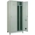 ARMADIO SPOGLIATOIO IN METALLO - MOD. ELI 50P2/80/D - Struttura monoblocco - DIM. Cm L 80 x P 50 x H 180 - Volume m³ 0,74 - Peso Kg. 32