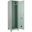 ARMADIO SPOGLIATOIO IN METALLO - MOD. ELI 50P1 - Struttura monoblocco - DIM. Cm L 50 x P 50 x H 180 - Volume m³ 0,46 - Peso Kg. 20