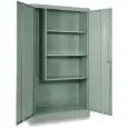 ARMADIO IN METALLO PORTASCOPE - MOD. SCO 80/100 - STRUTTURA MONOBLOCCO AD ANTE - DIM. Cm P 40 x H 180