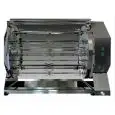 GIRARROSTO PLANETARIO A LEGNA DA INCASSO CAMINO - MOD. CAMINO48/P - CAPACITA' N.48 POLLI - N. 2 motori - Dischi planetari inox - N. 8+4 aste con forchette cm 76 - Dimensioni: cm L 102 x P 60,5 x 78 h - Norma CE