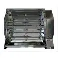 GIRARROSTO PLANETARIO A LEGNA DA INCASSO CAMINO - MOD. CAMINO60/P - CAPACITA' N.60 POLLI - N. 2 motori - Dischi planetari inox - N. 10+5 aste con forchette cm 76 - Dimensioni: cm L 111 x P 73 x 86,6 h - Norma CE