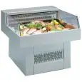 ESPOSITORE REFRIGERATO PER PESCE - Serie OCEANUS/SS - STATICO - TEMPERATURA °C -2 - PROFONDITA' PIANO ESPOSITIVO: 74 CM