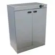 ARMADIO SCALDAPIATTI 2 PORTE BATTENTI - MOD TQ231 - Monofase 230V - Potenza assorbita: W 1500 - Cap - 120 piatti - Dimensioni cm L70xP41xH90 - Norma CE