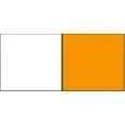 COLORE SEDUTA BIANCO + ARANCIO
