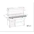 KIT PORTAPIATTI LUNGO PER MOD. 4