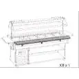KIT PORTAPIATTI LUNGO PER MOD. 6