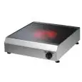 PIANO COTTURA ELETTRICO - MOD. QD512 - PIANO IN VETROCERAMICA - POTENZA W 3400 - ALIMENTAZIONE V230/50-60Hz MONOFASE - DIM. Cm L 37 x P 44 x h 11 - NORMA CE